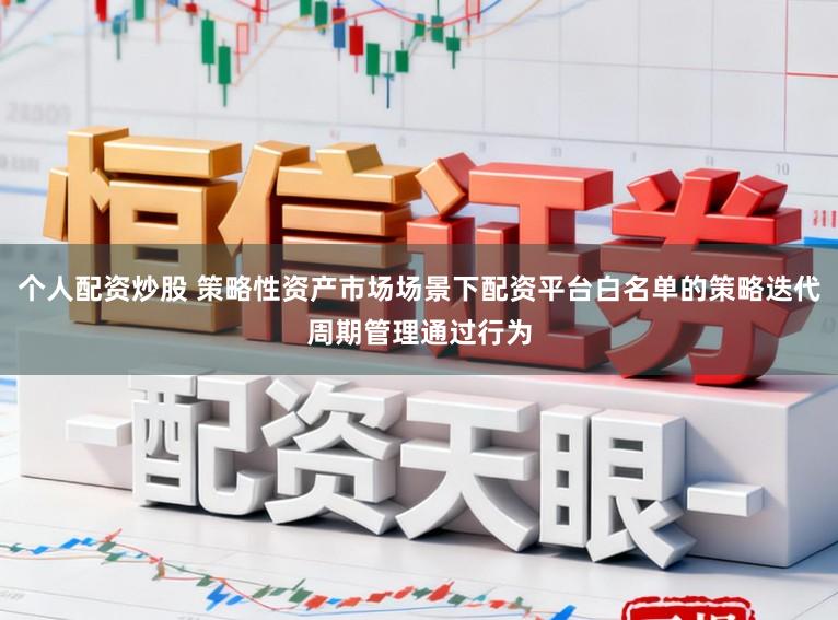 个人配资炒股 策略性资产市场场景下配资平台白名单的策略迭代周期管理通过行为