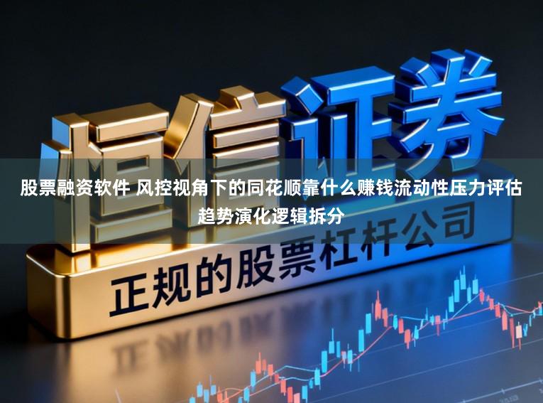 股票融资软件 风控视角下的同花顺靠什么赚钱流动性压力评估趋势演化逻辑拆分