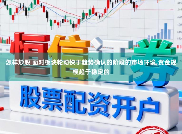 怎样炒股 面对板块轮动快于趋势确认的阶段的市场环境，资金规模趋于稳定的