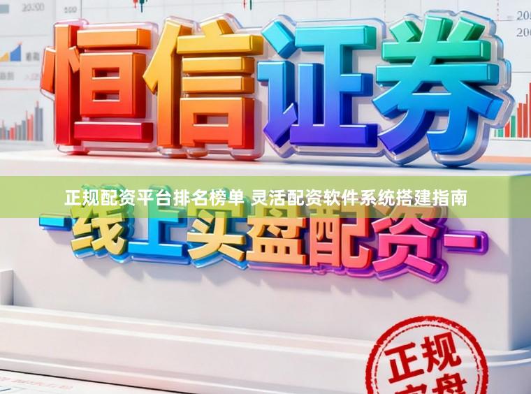正规配资平台排名榜单 灵活配资软件系统搭建指南